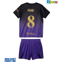 Barcelona Pedri Gonzalez #8 Gostujuci Dres za djecu 2026-27 Kratak Rukav (+ Kratke hlače)